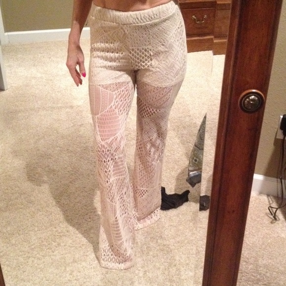 Crochet bell bottoms