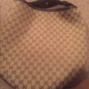 Authentic Gucci wave hobo