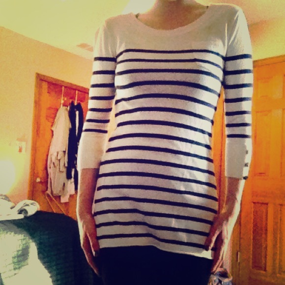 Urban Navy Striped Tunic