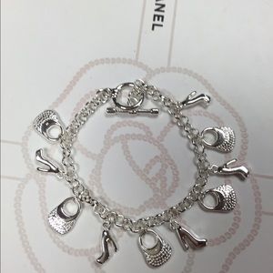 925 Sterling Silver with Charms