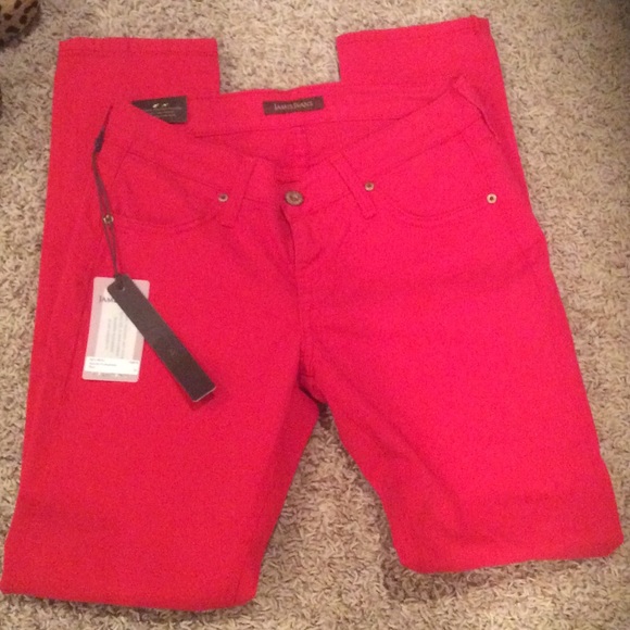 RED James Jeans/ slouchy BF Fit! - Picture 2 of 4