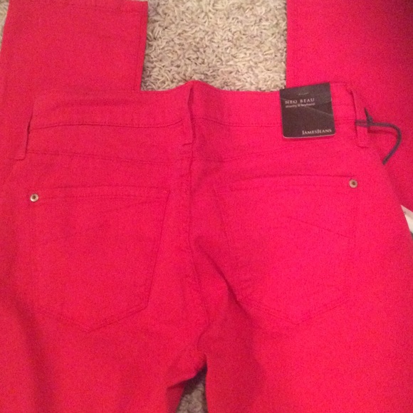 RED James Jeans/ slouchy BF Fit! - Picture 4 of 4
