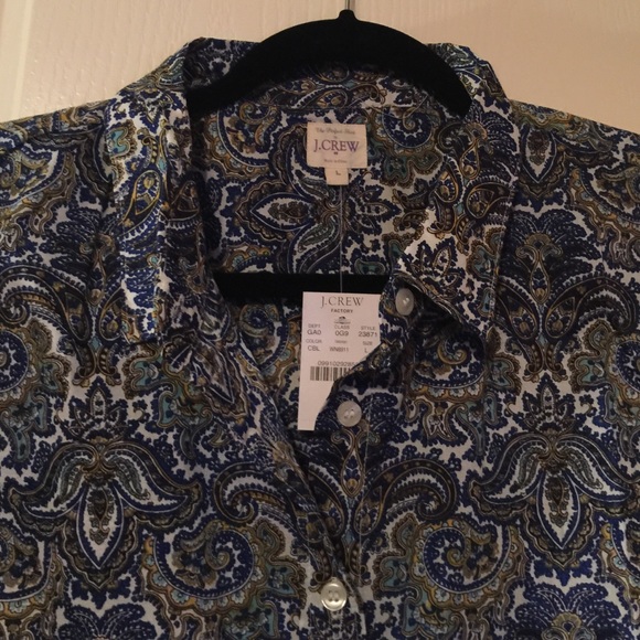 JCrew NWT button down - Picture 2 of 2