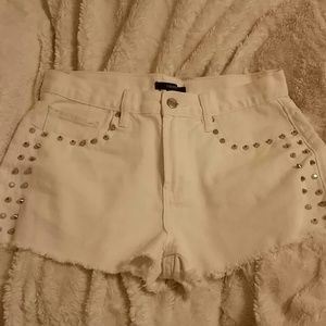 High wasted shorts