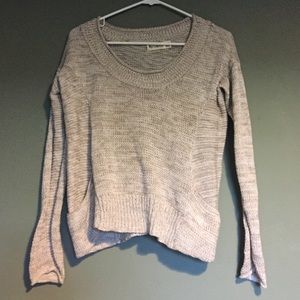 Beige knit sweater