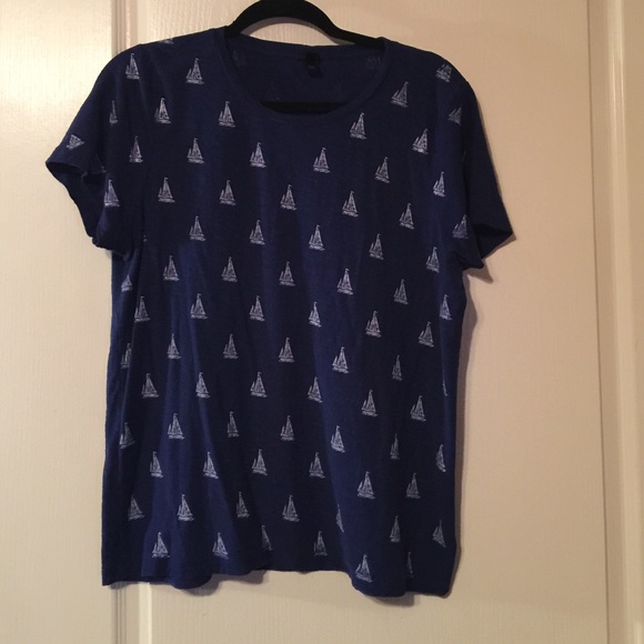 JCrew Sailboat tee