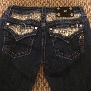 Miss Me Jeans! Only worn a few times! Size 27!