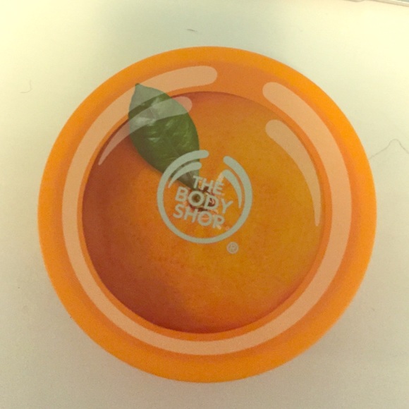 The body shop orange scented body butter