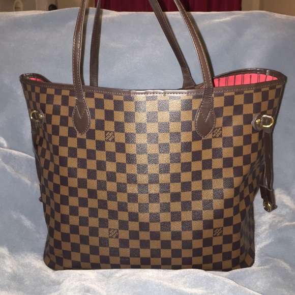 LV damier ebene neverful