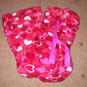 PJ Pants with hearts