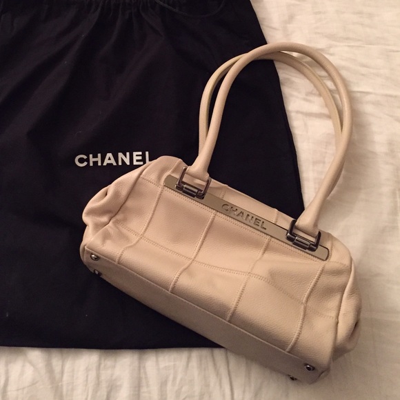 Chanel Small Tote Bag Light Beige NWT