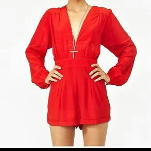 ONE HOUR SALE! Very cute long sleeve romper