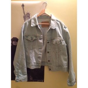 Light wash jean jacket