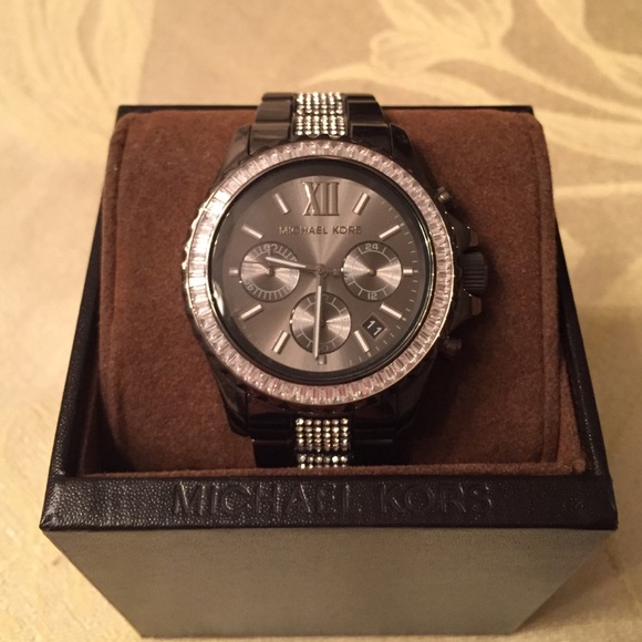 ✨SOLD✨ Michael Kors Gunmetal Watch