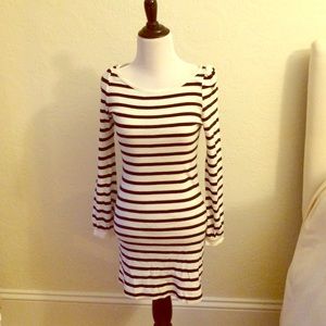 French Connection Nautical Striped Cotton Dress