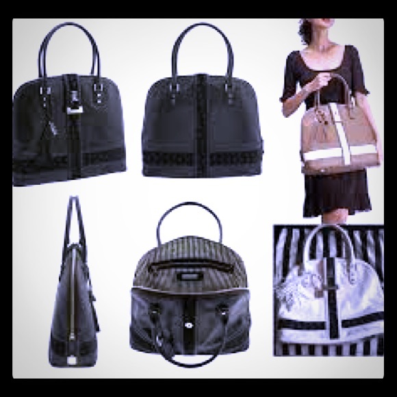 ****SOLD***^^L.A.M.B. Verona Black Leather Satchel