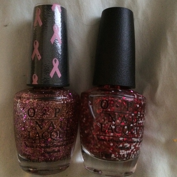 OPI LE Minnie Style & you glitter be good to me