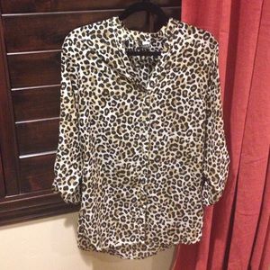H&M Leopard Shirt