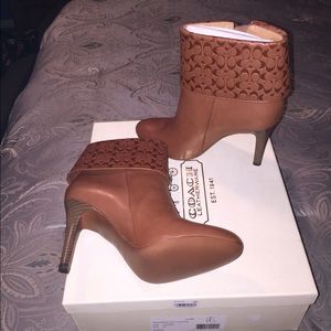 Gorgeous Coach bootie