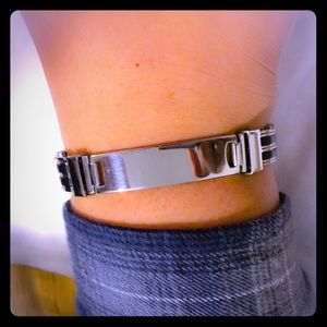 Stainless steel man bracelet