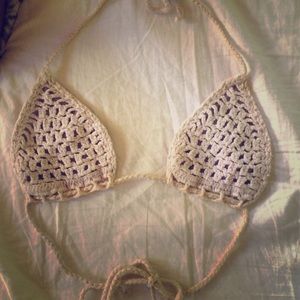 👙 San Lorenzo crochet bikini top 💜