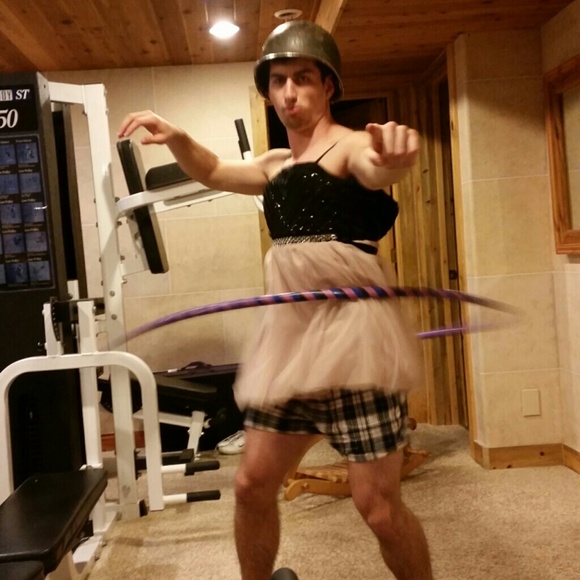 Pink and black prom dress - Picture 2 of 2