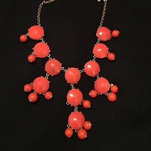 Orange bubble necklace. Never worn.