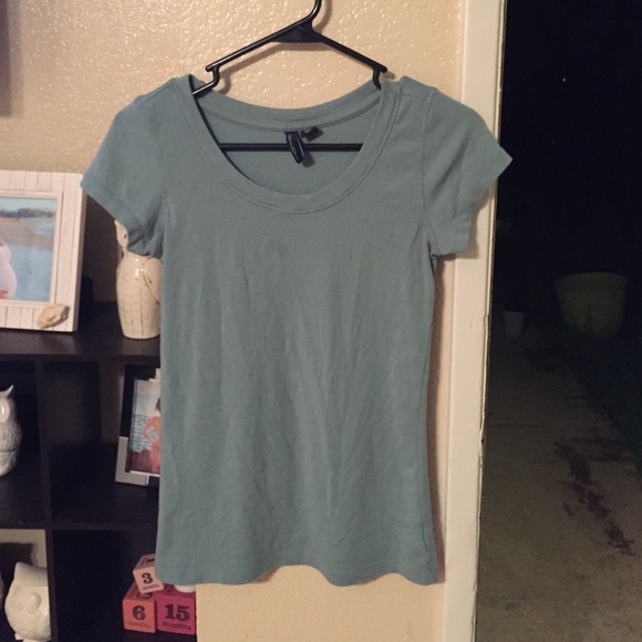 Light steel blue top