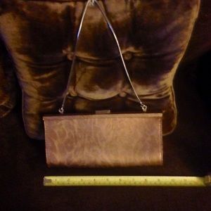 Steve Madden Copper evening Clutch