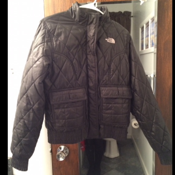 Black north face coat