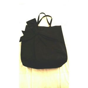 Valentino black nylon tote