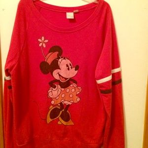 Minnie Mouse crew neck sweater