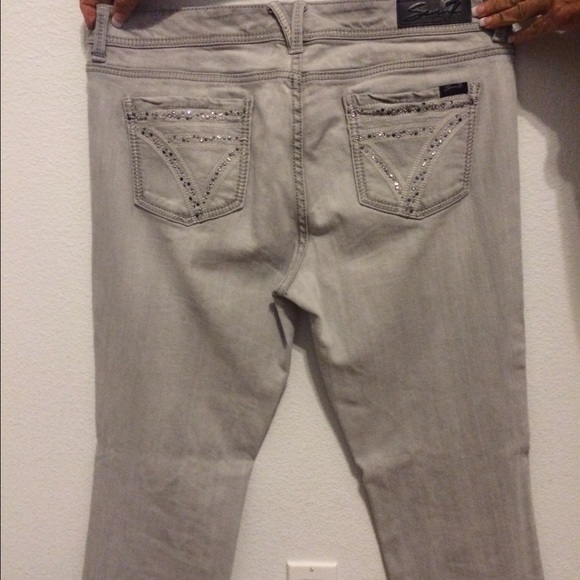 Sexy grey Seven7 jeans - Picture 2 of 4