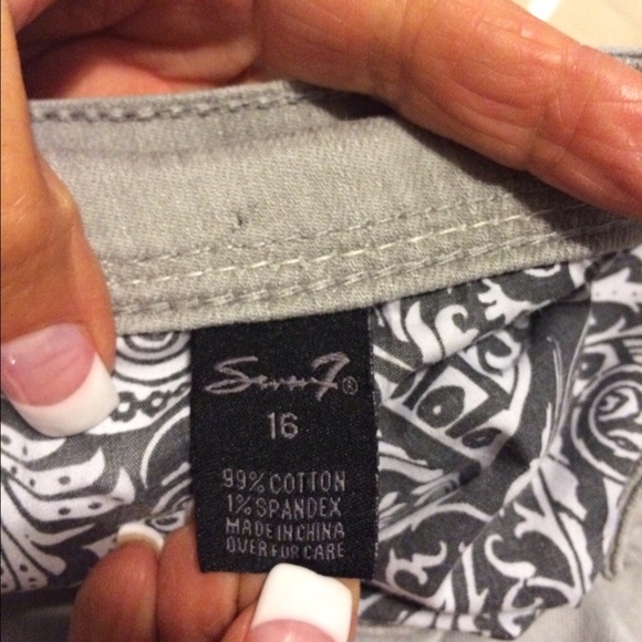 Sexy grey Seven7 jeans - Picture 3 of 4