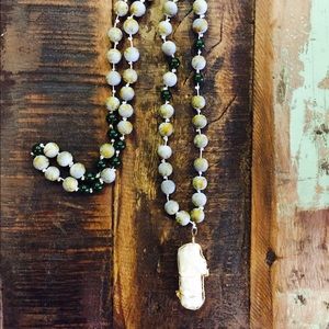 Zeolite Crystal Neclace