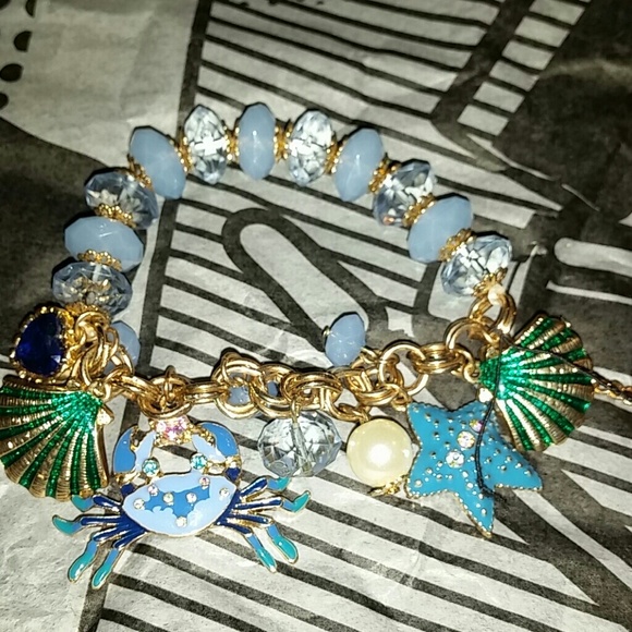 Betsy johnson mermaid bracelet