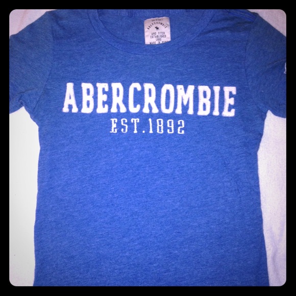 Abercrombie blue Tshirt