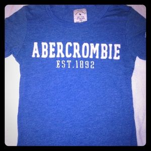 Abercrombie blue Tshirt