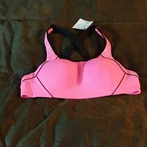 VSX pink sports bra & VS PINK maroon jacket bundle