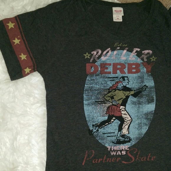 Vintage Style Roller Derby T-Shirt