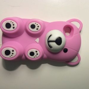 I phone 4/4s teddy bear case