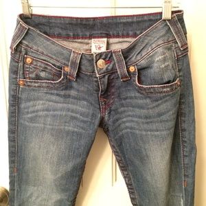 (WORN ONCE) True Religion Skinny Jeans