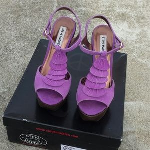 Steve Madden Lilac "Truffle" Heels