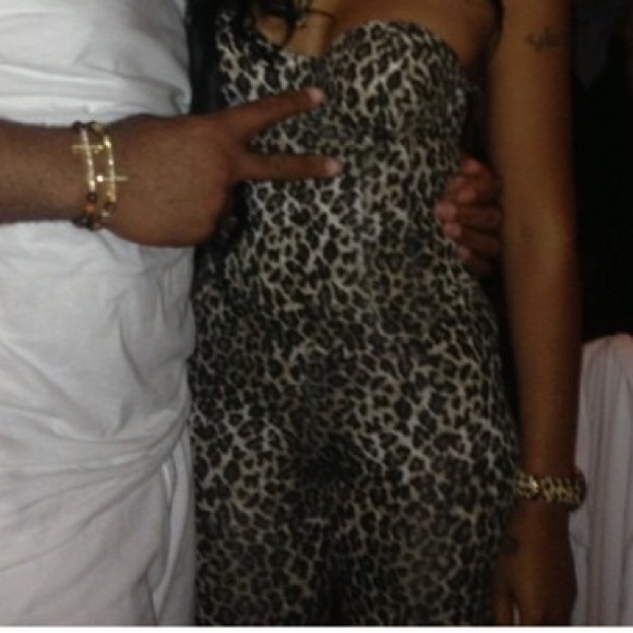 !♥️!!!!!!!!SOLD!!!!!!!!!♥️ Asos leopard jumpsuit - Picture 3 of 3