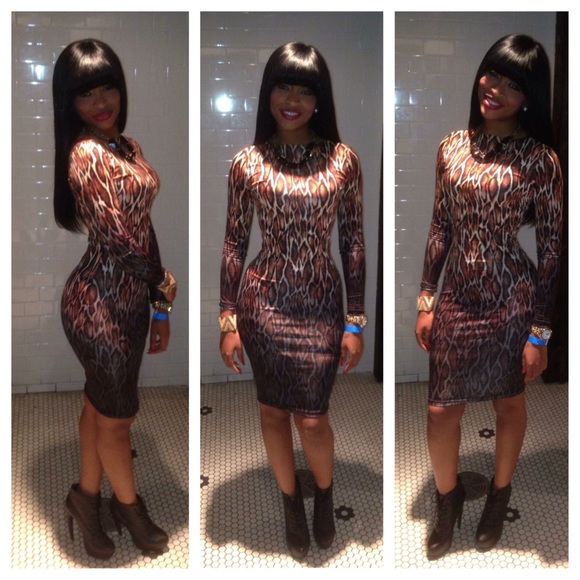 Leopard dress ‼️SOLD‼️ - Picture 1 of 1