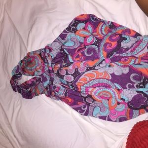 Colorful spring dress