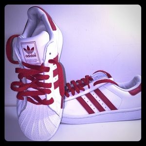 Red & White Adidas