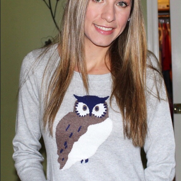 Bloggers favorite owl sweater s - Picture 2 of 3