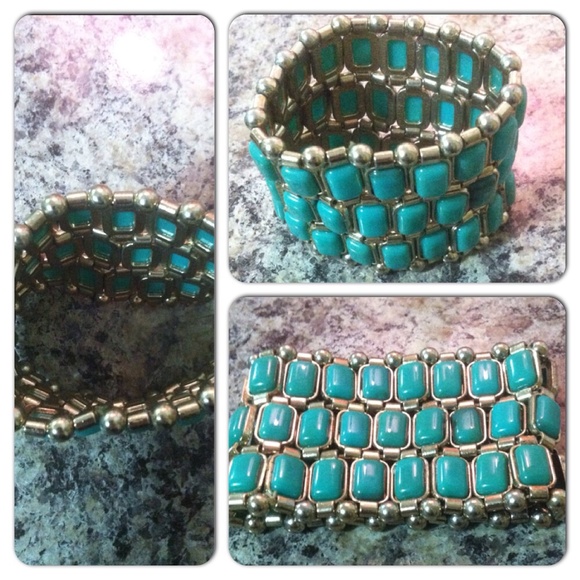 Vintage turquoise cuff