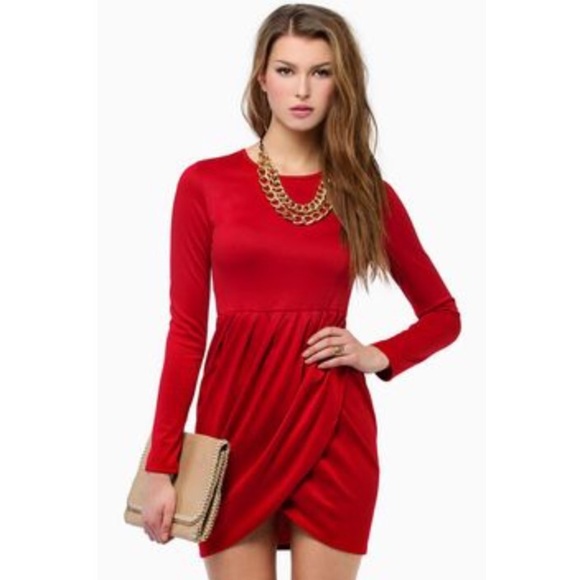 Tulip Wrap Dress Formal Dance Purple